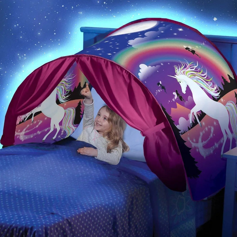 Kinderbedtent Kleurrijk Speeltent voor Kinderkamer - Mode Vibes