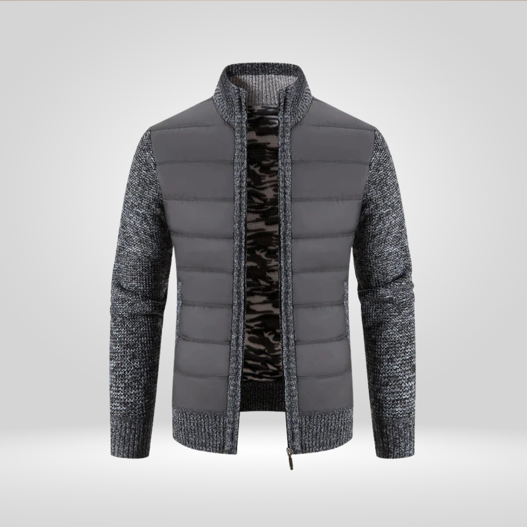 Heren Vest – Zachte Cardigan Klassieke Stijl