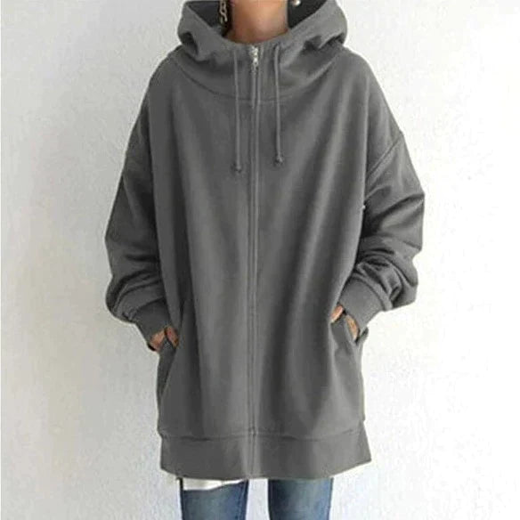 Grote Sweatshirts voor Dames Zacht en Comfortabel - Mode Vibes
