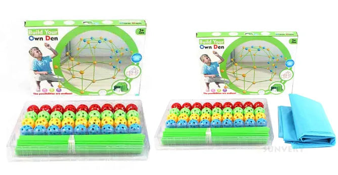 Kinderspeelset FortCraft Bouwstenen voor Jongens en Meisjes