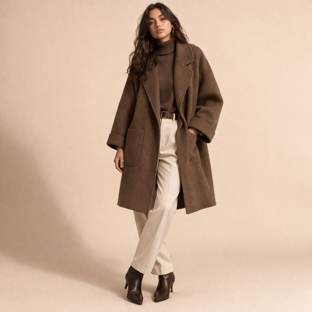 Sienna | Oversized en Stijlvolle Dames Trenchcoat