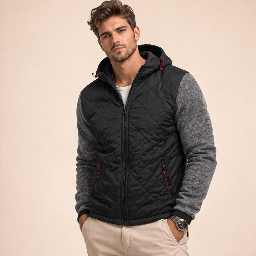 Mike | Stijlvolle en warme heren winterjas