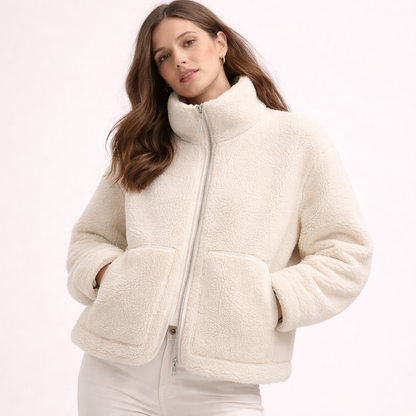 Emma | Dames Oversized Fleecejack Zacht Warm