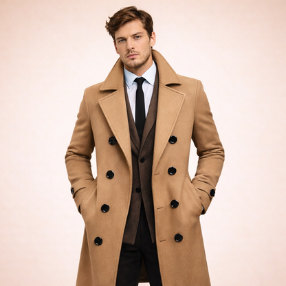 Milan | Lange Herenjas Elegant Warm Tijdloos