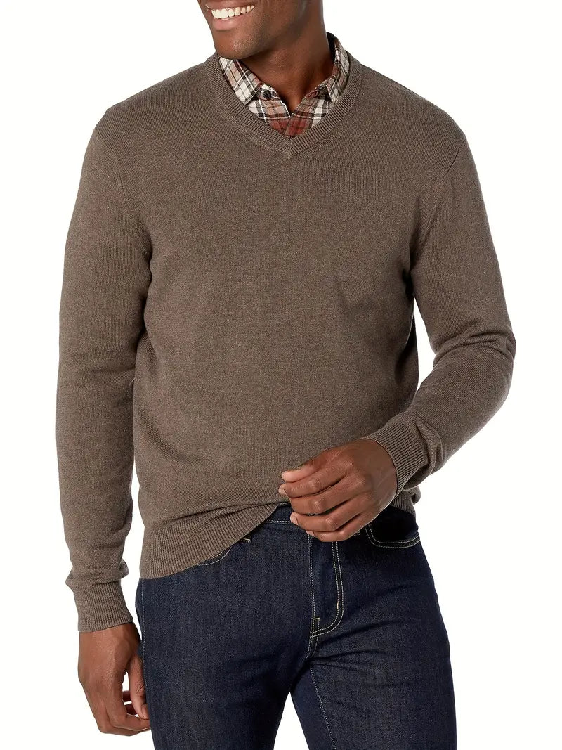 Gebreide Trui Ronde Hals Trendy Dameskleding