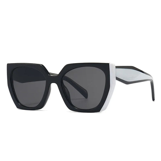 Vierkante Zonnebril Trendy Ivy Stijl - Mode Vibes