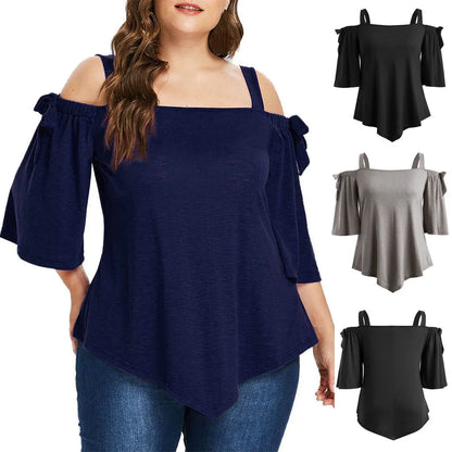 Plus-Size Shirt voor Vrouwen Trendy en Modieus