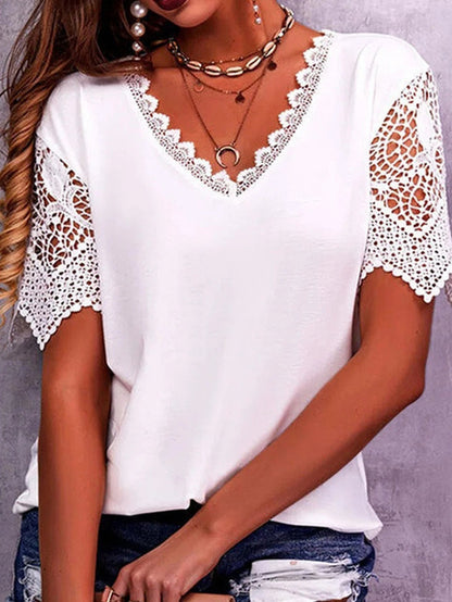 Plus Size T-Shirt Esmee Stijlvol Casual Mode - Mode Vibes