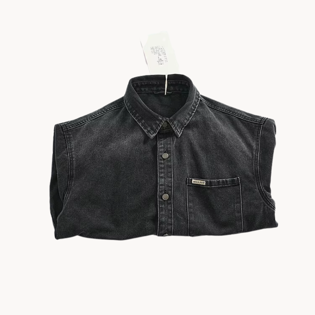Bronco Denim Overhemd – Western Workshirt