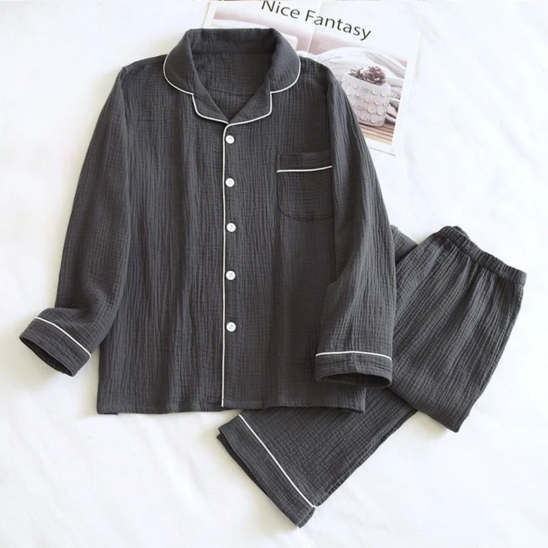 Luchtige Katoenen Pyjama voor Vrouwen Zacht en Comfortabel - Mode Vibes