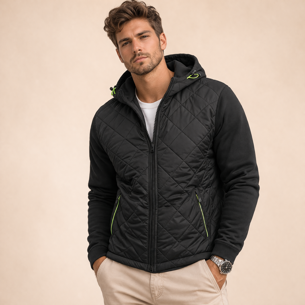 Mike | Stijlvolle en warme heren winterjas
