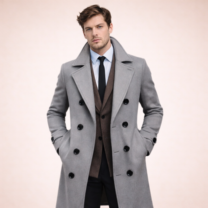 Milan | Lange Herenjas Elegant Warm Tijdloos