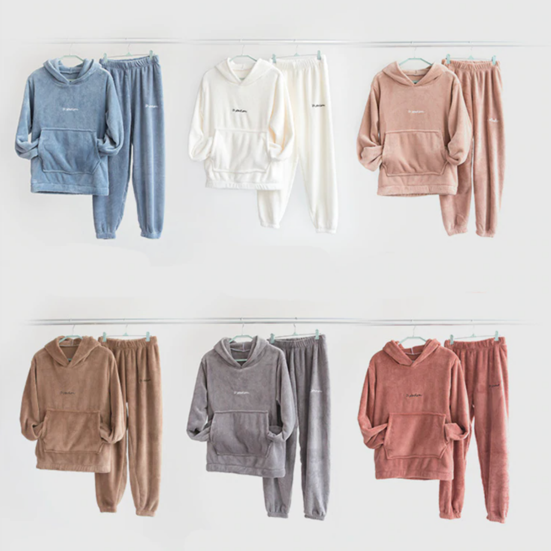 Zachte Fleece Huispak voor Vrije Dag Comfortabel