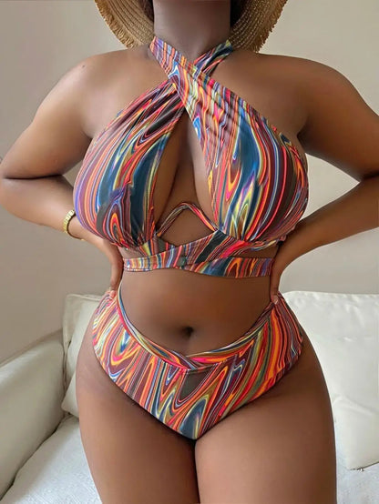 Plus-Size Bikini Carmina Stijlvol en Flatterend