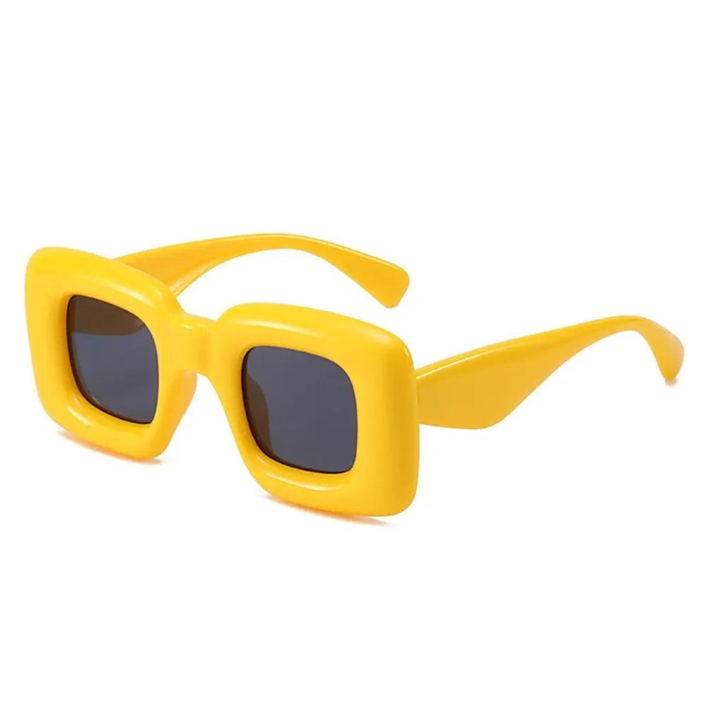 Vierkante Zonnebril Retro Design voor Dames - Mode Vibes