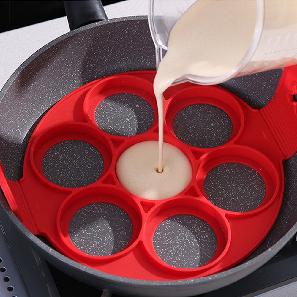 Anti-aanbak Pannenkoekenpan Non-stick voor Eenvoudig Flippen - Mode Vibes