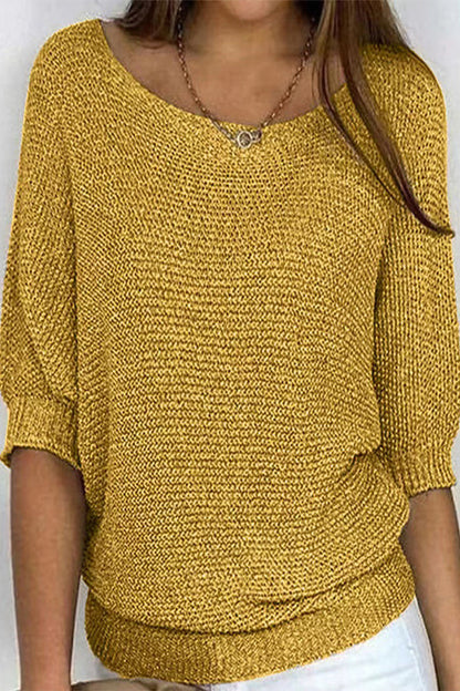 Dames Trui Vleermuismouwen Losse Fit - Mode Vibes