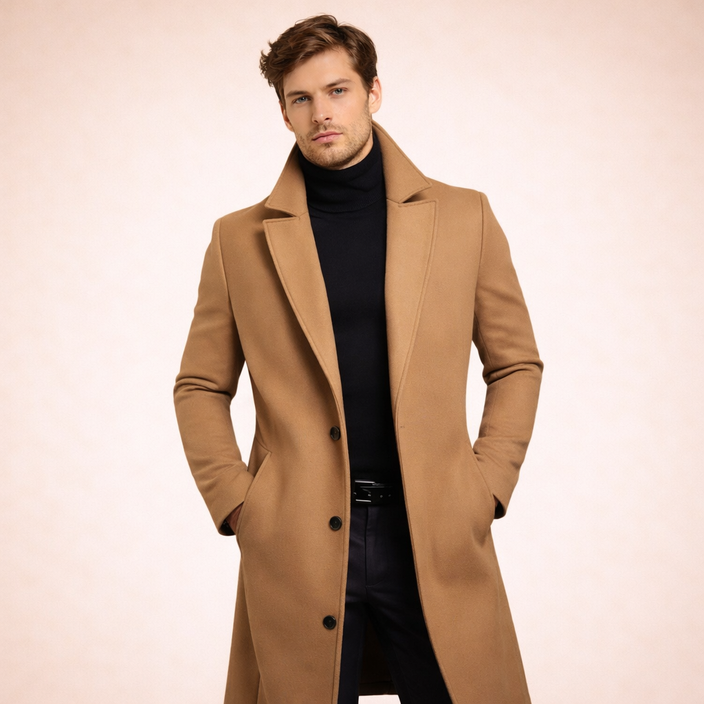 Lars | Klassieke Herenjas Tijdloos Elegant Comfortabel
