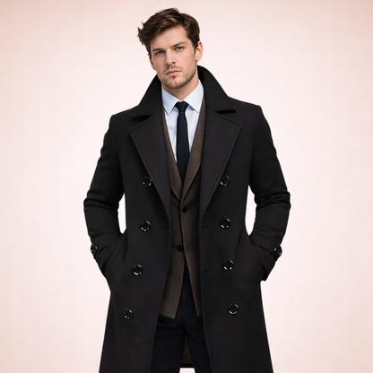 Milan | Lange Herenjas Elegant Warm Tijdloos
