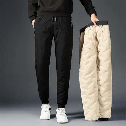 Joggingbroek Fleece Warm Comfortabel voor Heren