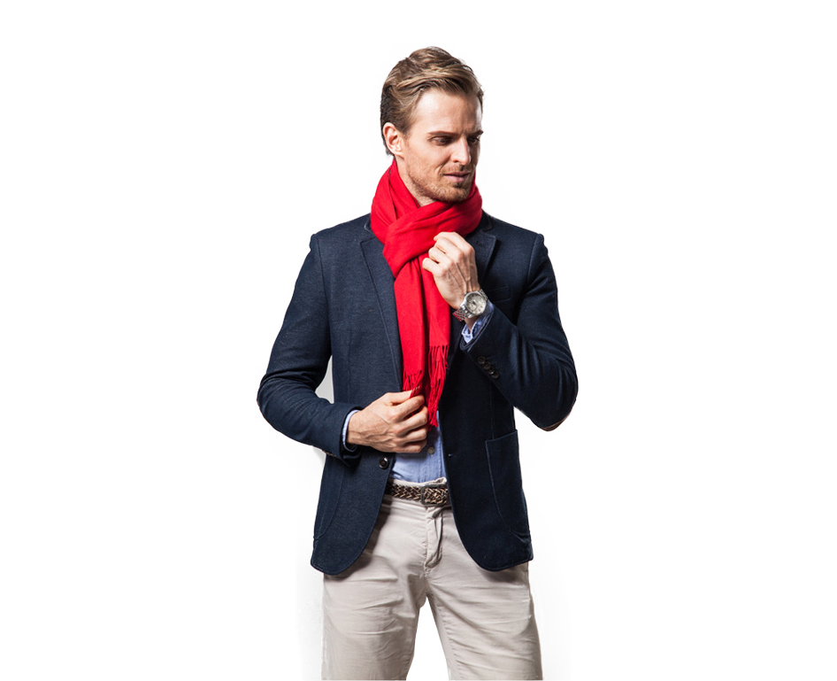 Rode Kasjmier Sjaal Zachte Warme Luxe Shawl