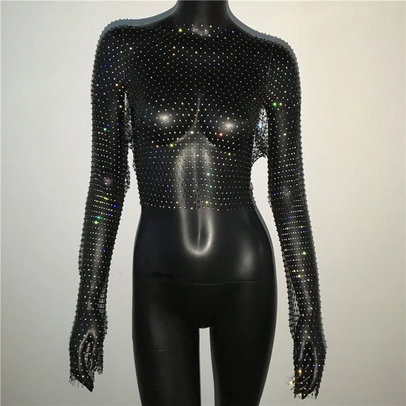 Vrouwelijke Top Sexy Opvallend Mode Blouse - Mode Vibes