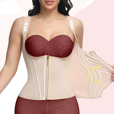 Slanke Bodyshaper voor Vrouwen met Comfortabele Pasvorm - Mode Vibes