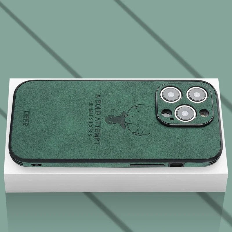 iPhone Hoes van Hertenleer Luxe Beschermhoes Veltro
