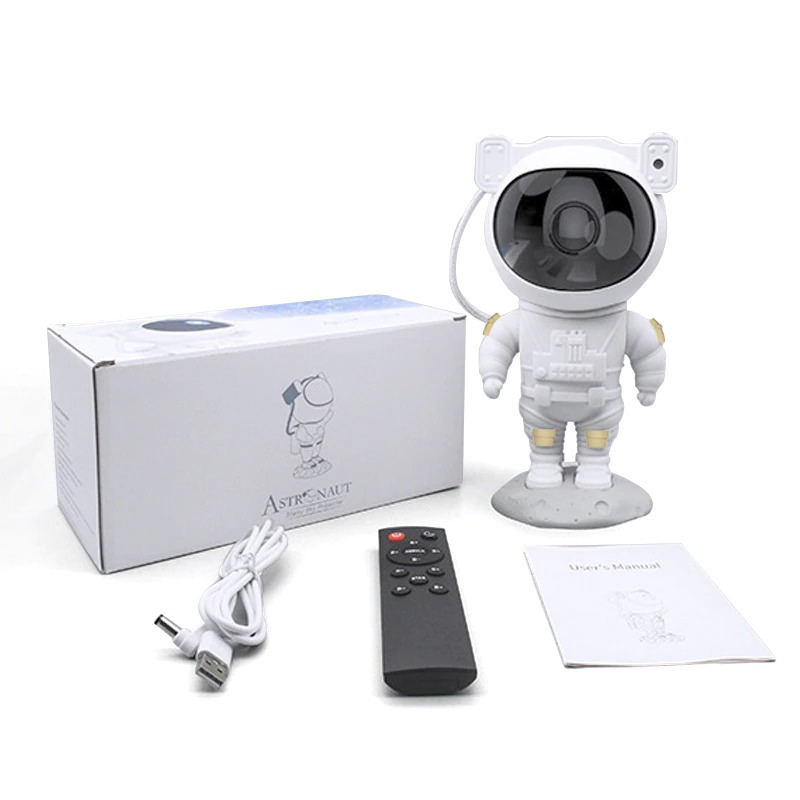 Astronaut 360 Graden Draaiend Galaxie Nachtlicht - Mode Vibes