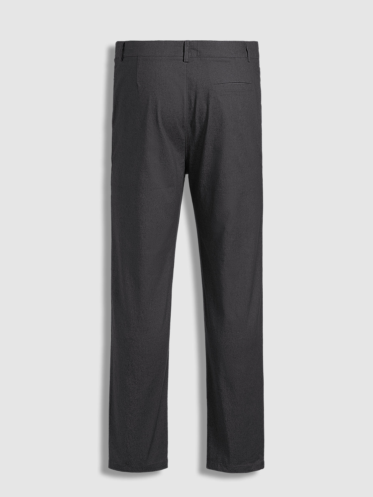 Chino Broek Mannen Slim Fit Donkerblauw Modieus