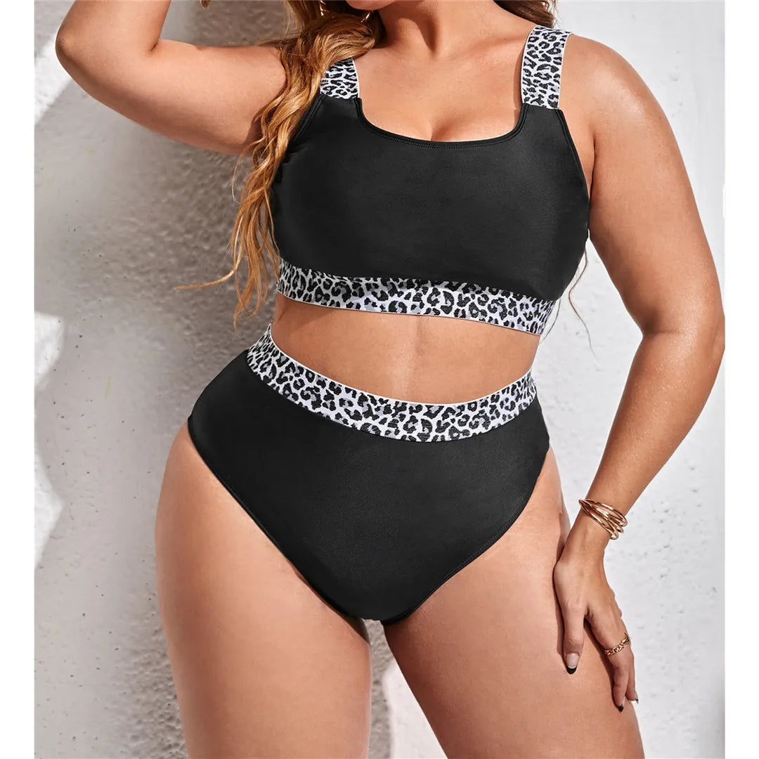 Plus-Size Bikini Cassandra - Stijlvolle Comfortabele Badmode voor Volle Figuur - Mode Vibes
