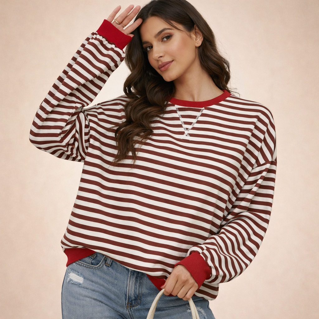 Francesca | Felpa Oversize Donna, Comoda e alla Moda