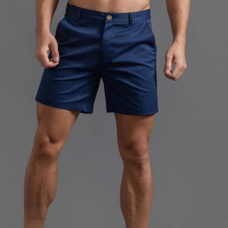Chino Shorts Heren Slim Fit Zomerkleding