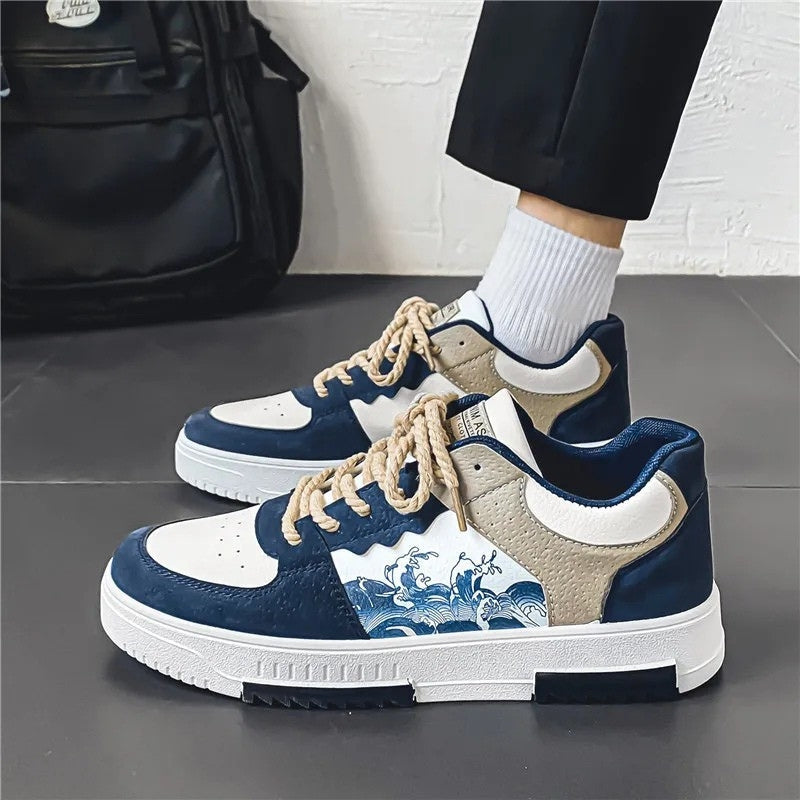 Heren Veterschoenen Anti-Slip Zool Comfortabel - Mode Vibes