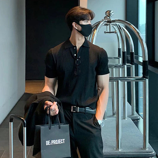 Luxe T-Shirt Ademend voor Mannen - Mode Vibes