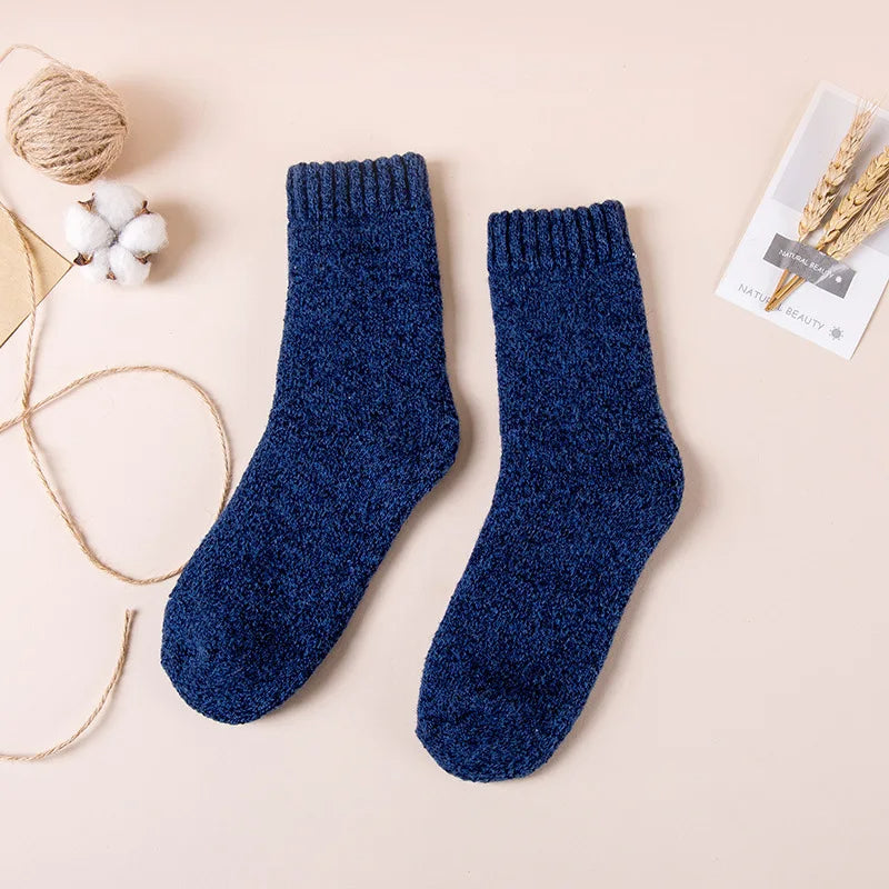 Kasjmier Sokken Retro Stijl Warm Luxe