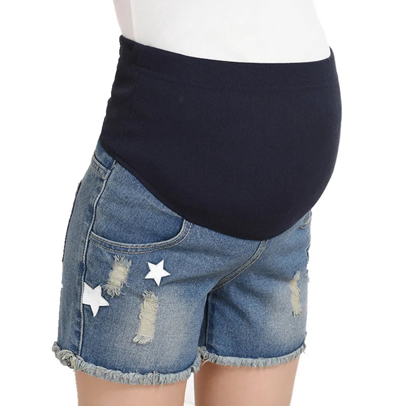 Zwangerschapsshort Elastisch Comfortabel voor Zwangere Dames - Mode Vibes