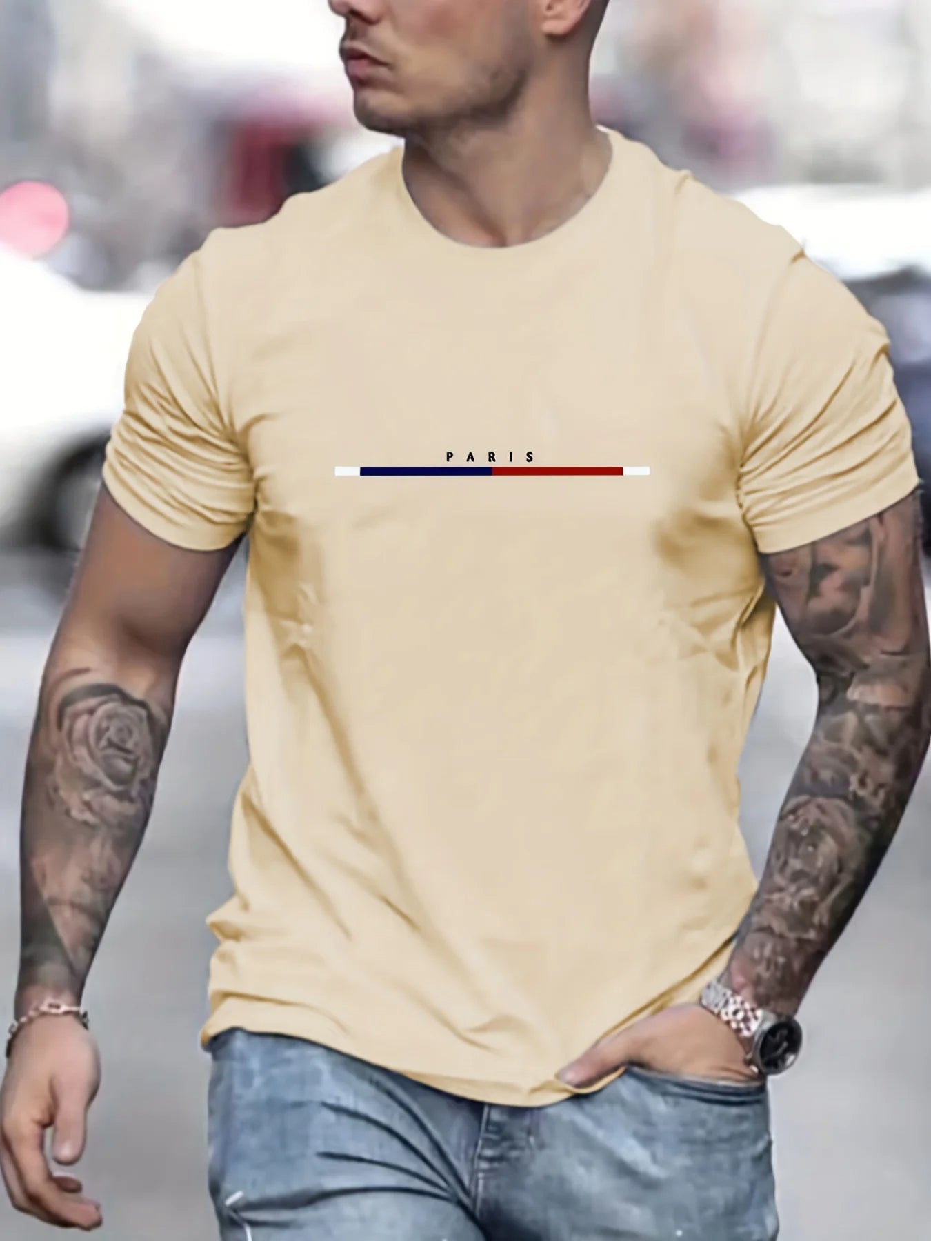 Comfortabele Katoenen Heren T-Shirt Danny - Mode Vibes