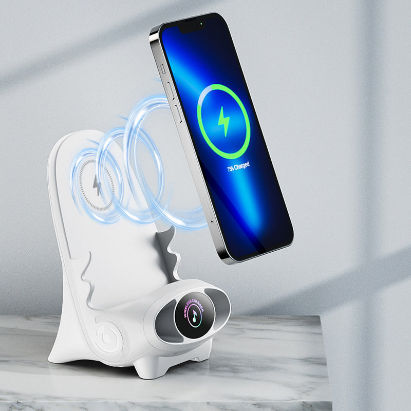 Draadloze Telefoonlader 15W Snelladen voor Auto en Thuis - Mode Vibes