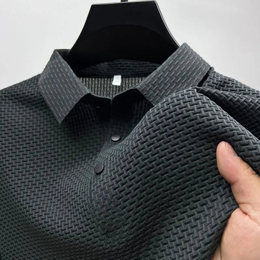 Theo Poloshirt Ademend en Casual voor Mannen - Mode Vibes