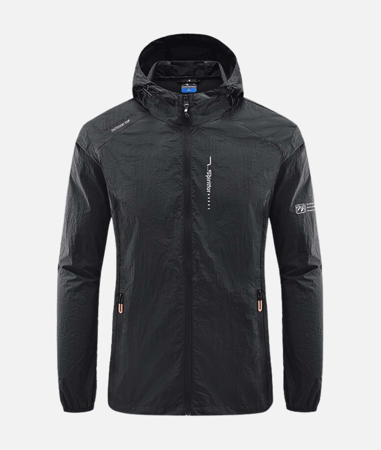 Ultralichte Herenjas met Capuchon – Zomerjack van Polyester