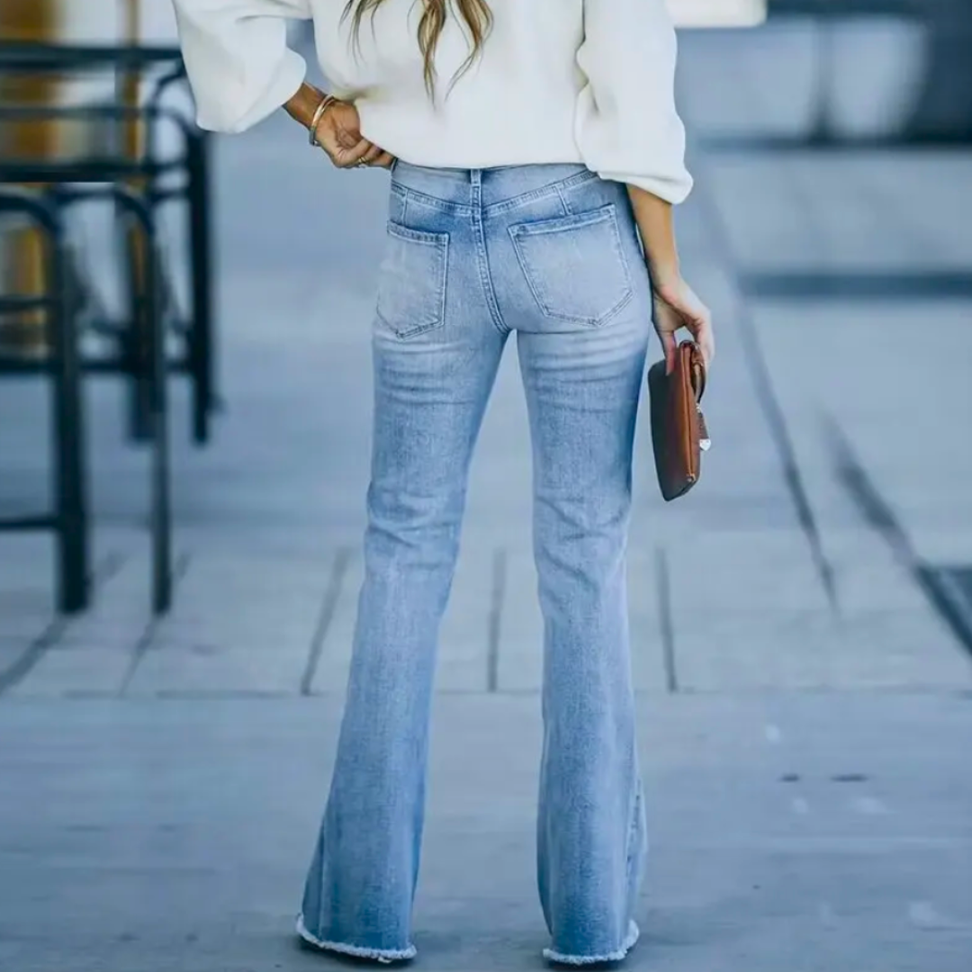 Eva Vintage Denim Jeans voor Stijlvolle Vrouwen