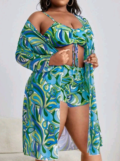 Plus-Size Bikini-set Trendy Grote Maten