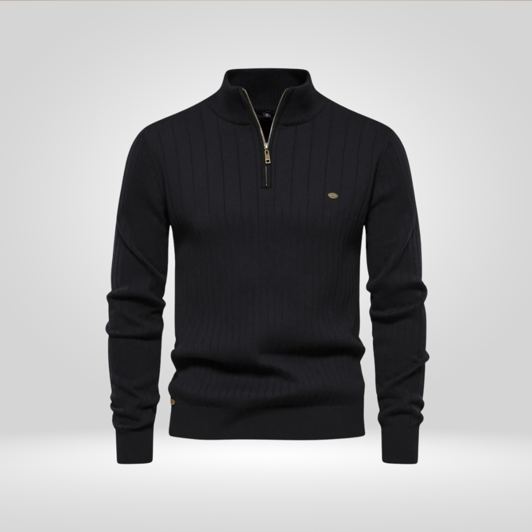 Half-Zip Trui Modieuze Zip-Up voor Dames en Heren