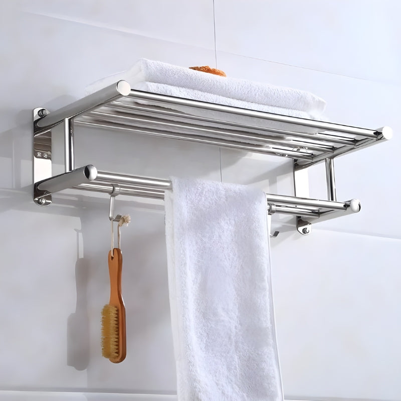 RVS Handdoekenrek Stijlvol en Robuust met AeroRack Ontwerp - Mode Vibes