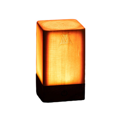 LED Tafellamp Houten Design Dimbaar