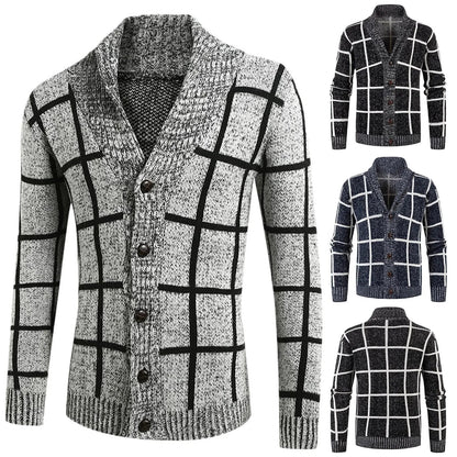 Gebreid Vest Geruit Trendy voor Dames - Mode Vibes