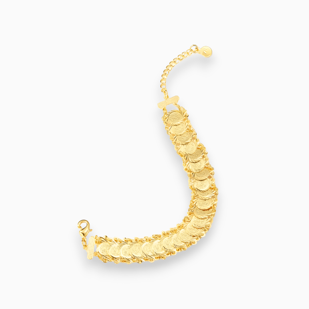 Dames Gouden Armband Elegant met Charme