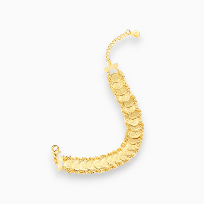 Dames Gouden Armband Elegant met Charme