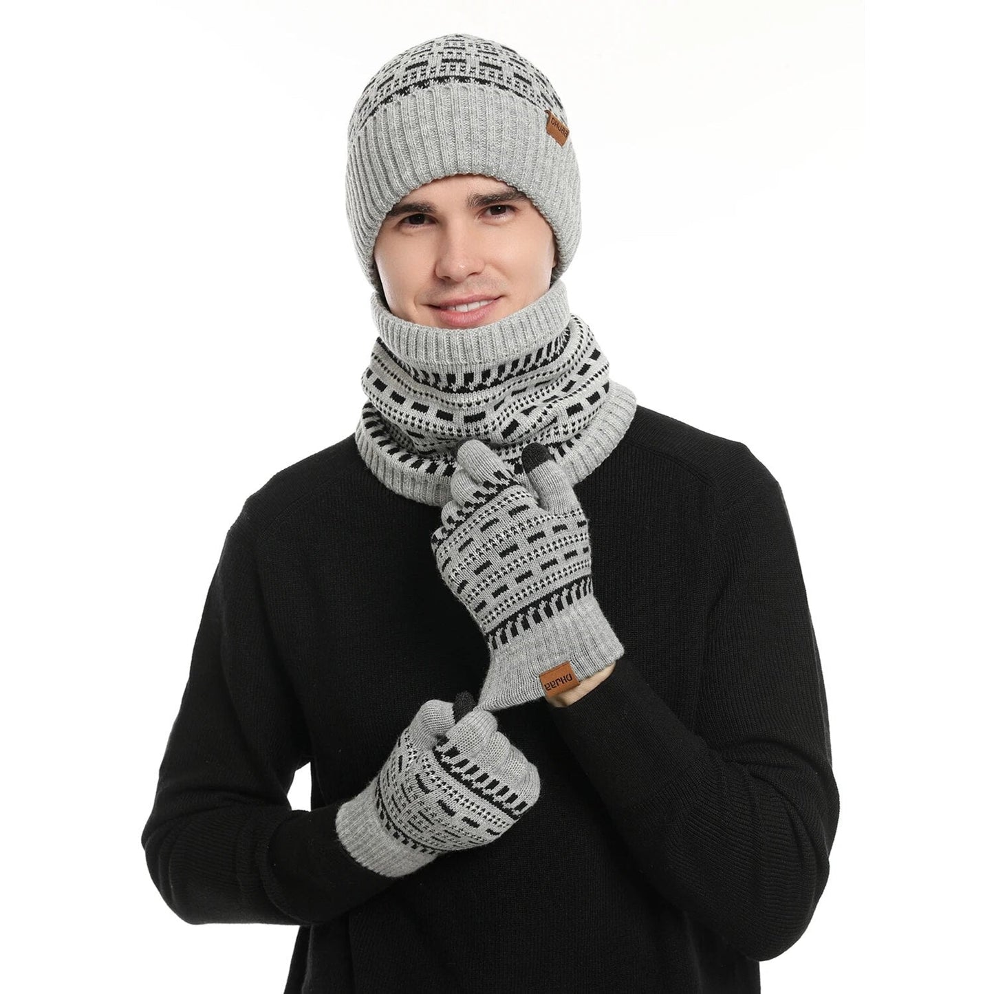 Warme Winterset 3-Delig voor Dames - Mode Vibes
